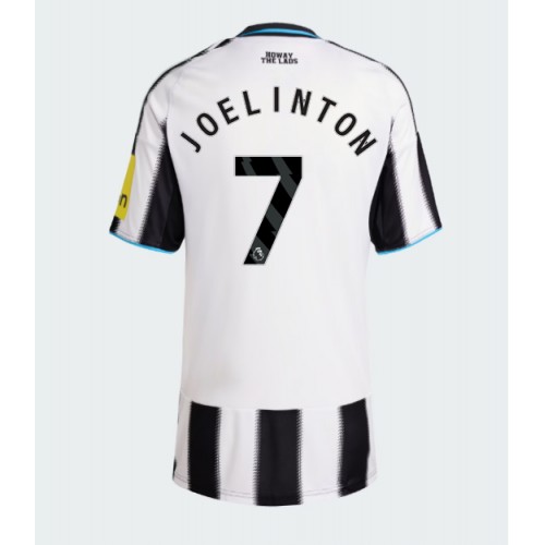 Newcastle United Joelinton #7 Replika Hjemmebanetrøje Dame 2025-26 Kortærmet Newcastle United Joelinton #7 Replika Hjemmebanetrøje Dame 2025-26 Kortærmet